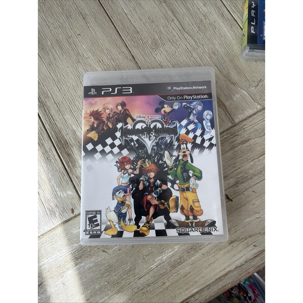 Kingdom Hearts HD 1.5 ReMIX PS3 Complete CIB Black label